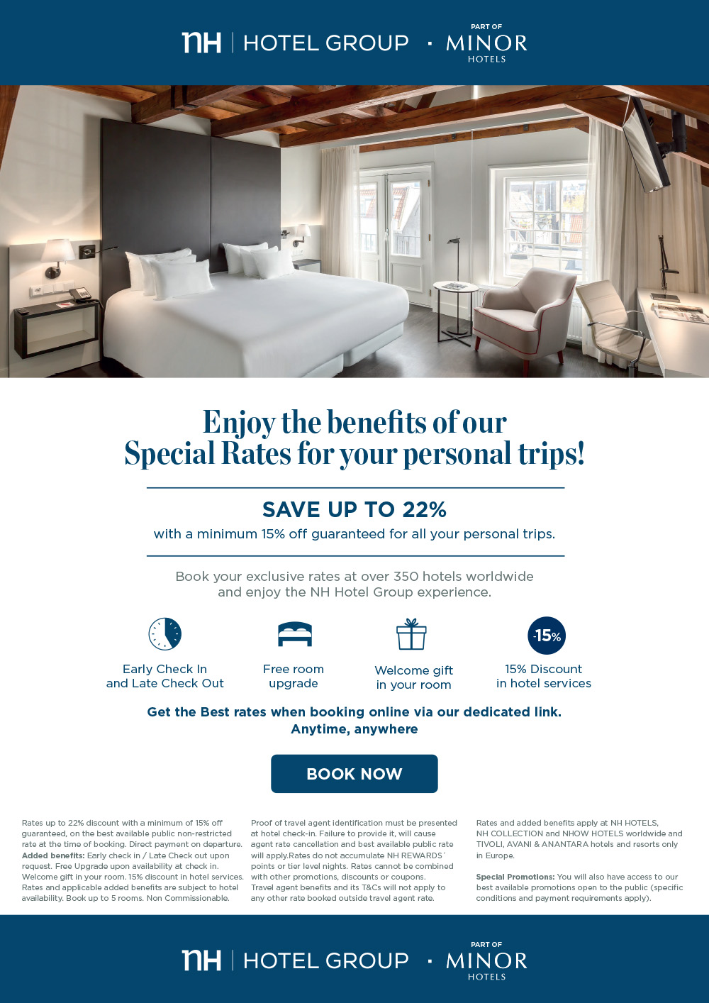 Group Hotel Booking Discounts