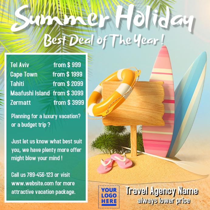 Holiday Travel Packages